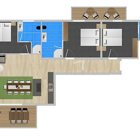 아파트호텔 Appartementhotel Zugspitzhof 에르발트